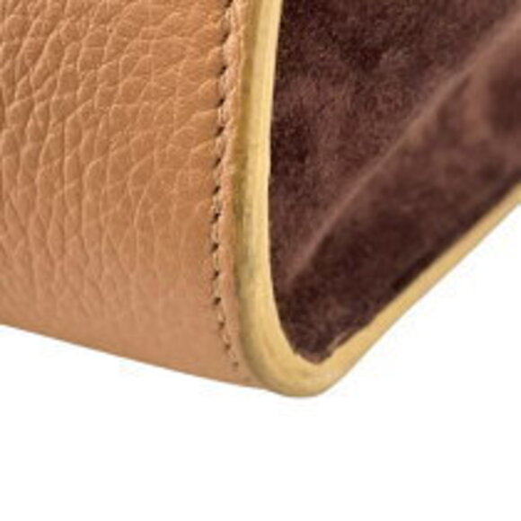 Salvatore Ferragamo Studio Bag Beige Brown Leather Shoulder - Picture 11 of 11